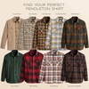 image:imagePENDLETON Mens Burnside Flannel ShirtNavyOchreOrange Plaid