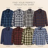 image:imagePENDLETON Mens Burnside Flannel ShirtNavyOchreOrange Plaid