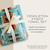 image:imagePendleton 3 Piece Bath Towel Set Bath Hand and WashclothAqua