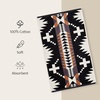 image:imagePendleton 3 Piece Bath Towel Set Bath Hand and WashclothSpider Rock BlackWhite