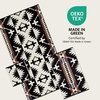 image:imagePendleton 3 Piece Bath Towel Set Bath Hand and WashclothSpider Rock BlackWhite