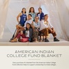 image:imagePendleton American Indian College Fund Throw Blanket 64 x 80Black  N7 Peaks