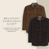 image:imagePendleton Belmont Corduroy Shirt for MenDark Brown