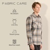 image:imagePendleton Canyon Mens Shirt Long Sleeve Flannel Shirt 100 Virgin Wool  Regular FitGrey MixTan Mix Plaid