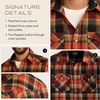 image:imagePendleton Canyon Mens Shirt Long Sleeve Flannel Shirt 100 Virgin Wool  Regular FitRedBlack Plaid