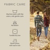 image:imagePendleton Canyon Mens Shirt Long Sleeve Flannel Shirt 100 Virgin Wool  Regular FitTanBlueGrey Ombre