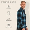 image:imagePendleton Canyon Mens Shirt Long Sleeve Flannel Shirt 100 Virgin Wool  Regular FitTurquoise Ombre