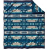 image:imagePendleton Chief Joseph Jacquard Wool Blanket Reversible 64 x 80 InchChief Joseph  Aegean