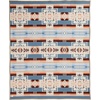 image:imagePendleton Chief Joseph Jacquard Wool Blanket Reversible 64 x 80 InchRosewood