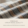 image:imagePendleton EcoWise 100 Wool Blanket Responsibly Sourced Heirloom QualityShale Blue