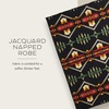 image:imagePendleton Jacquard Napped Throw Blanket WoolCotton Blend 64 x 80 inFour Corners