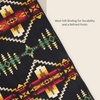 image:imagePendleton Jacquard Napped Throw Blanket WoolCotton Blend 64 x 80 inFour Corners