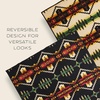 image:imagePendleton Jacquard Napped Throw Blanket WoolCotton Blend 64 x 80 inHighland Peak Balsam