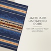 image:imagePendleton Jacquard Unnapped Twin Blanket 64 x 80 in Heirloom Virgin WoolCascadia