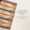 image:imagePendleton Jacquard Unnapped Twin Blanket 64 x 80 in Heirloom Virgin WoolMedicine Bow