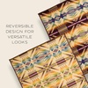 image:imagePendleton Jacquard Unnapped Twin Blanket 64 x 80 in Heirloom Virgin WoolMystic Lake