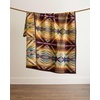 image:imagePendleton Jacquard Unnapped Twin Blanket 64 x 80 in Heirloom Virgin WoolMystic Lake