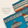 image:imagePendleton Jacquard Unnapped Twin Blanket 64 x 80 in Heirloom Virgin WoolPagosa Springs Turquoise