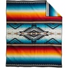 image:imagePendleton Jacquard Unnapped Twin Blanket 64 x 80 in Heirloom Virgin WoolSaltillo Sunset