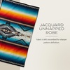 image:imagePendleton Jacquard Unnapped Twin Blanket 64 x 80 in Heirloom Virgin WoolSaltillo Sunset