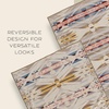 image:imagePendleton Jacquard Unnapped Twin Blanket 64 x 80 in Heirloom Virgin WoolWhite Sands Tan