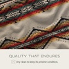 image:imagePendleton Jacquard Unnapped Twin Blanket 64 x 80 in Heirloom Virgin WoolWyeth Trail