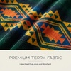 image:imagePendleton Mens 100 Cotton Plush Terry Velour RobeWildland Heroes Green