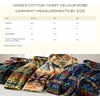 image:imagePendleton Mens 100 Cotton Plush Terry Velour RobeWyeth Trail Charcoal