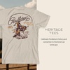 image:imagePendleton Mens Graphic TShirt 100 Cotton Short Sleeve TeeDustBrown Ranch Rodeo