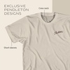 image:imagePendleton Mens Graphic TShirt 100 Cotton Short Sleeve TeeDustBrown Ranch Rodeo