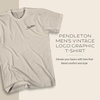 image:imagePendleton Mens Graphic TShirt 100 Cotton Short Sleeve TeeDustBrown Ranch Rodeo