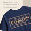 image:imagePendleton Mens Graphic TShirt 100 Cotton Short Sleeve TeeNavy  Gold