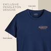 image:imagePendleton Mens Graphic TShirt 100 Cotton Short Sleeve TeeNavy  Gold