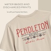 image:imagePendleton Mens Graphic TShirt 100 Cotton Short Sleeve TeeTanRed
