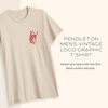 image:imagePendleton Mens Graphic TShirt 100 Cotton Short Sleeve TeeTanRed