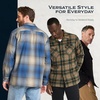 image:imagePendleton Mens Iconic 100 Wool Board ShirtBlueGreen Original Surf Plaid