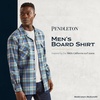 image:imagePendleton Mens Iconic 100 Wool Board ShirtBlueGreen Original Surf Plaid30789