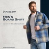 image:imagePendleton Mens Iconic 100 Wool Board ShirtBlueTan Ombre