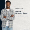 image:imagePendleton Mens Iconic 100 Wool Board ShirtTanBlueGrey Ombre
