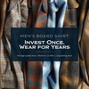image:imagePendleton Mens Iconic 100 Wool Board ShirtTealCharcoal Ombre