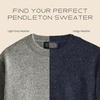 image:imagePendleton Mens Shetland Wool Pullover Mens SweaterCamo Heather