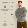image:imagePendleton Mens Shetland Wool Pullover Mens SweaterLight Grey Heather
