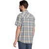 image:imagePendleton Mens Short Sleeve Frontier Shirt Comfortable Cotton PolyesterBlueGreen Plaid