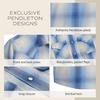 image:imagePendleton Mens Short Sleeve Frontier Shirt Comfortable Cotton PolyesterIvoryBlue Plaid