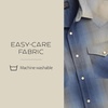 image:imagePendleton Mens Short Sleeve Frontier Shirt Comfortable Cotton PolyesterNavyGrey Ombre