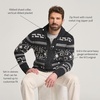 image:imagePendleton Mens The Original Westerley Wool Cable Knit Zip Cardigan SweaterBlack Donegal