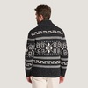 image:imagePendleton Mens The Original Westerley Wool Cable Knit Zip Cardigan SweaterBlack Donegal