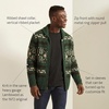 image:imagePendleton Mens The Original Westerley Wool Cable Knit Zip Cardigan SweaterDark Green