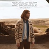 image:imagePendleton Mens The Original Westerley Wool Cable Knit Zip Cardigan SweaterTanBrown