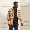 image:imagePendleton Mens The Original Westerley Wool Cable Knit Zip Cardigan SweaterTanBrown